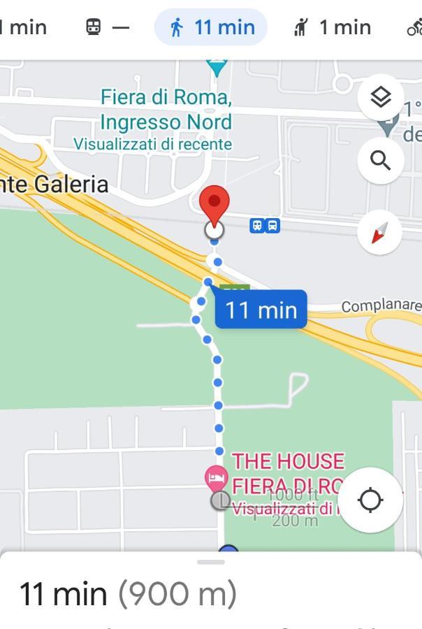مبيت وإفطار بونتي جاليريا The House Fiera Di Roma Aeroporto Fiumicino المظهر الخارجي الصورة